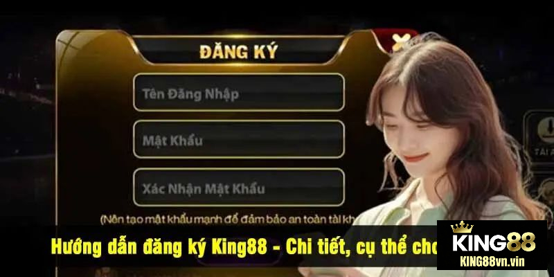 Quy Trình Đăng Kí King88 Dành Cho Tân Thủ